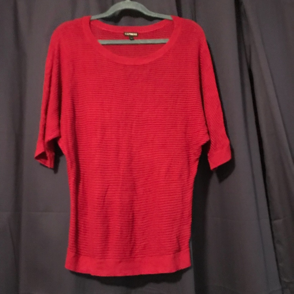 Red Express slouchy Sweater